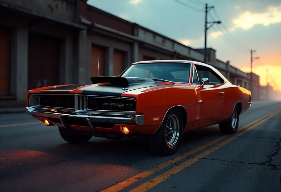 Unleash Your Primal Power with the Iconic Dodge Charger