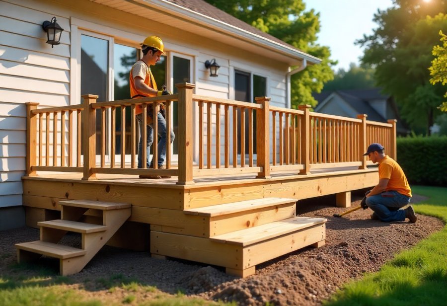 Transform Your Outdoor Space with a Custom Timeless Deck